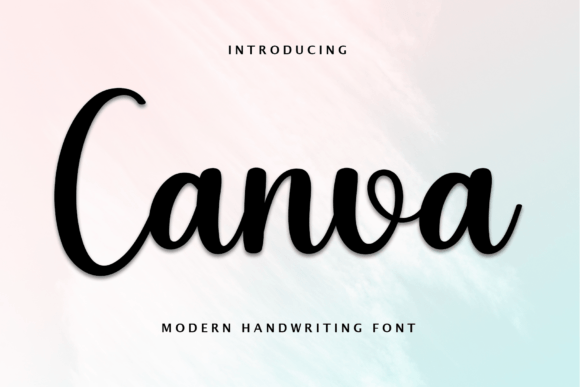 Canva Font by PAYJHOshop - calligraphy and lettering font bundle